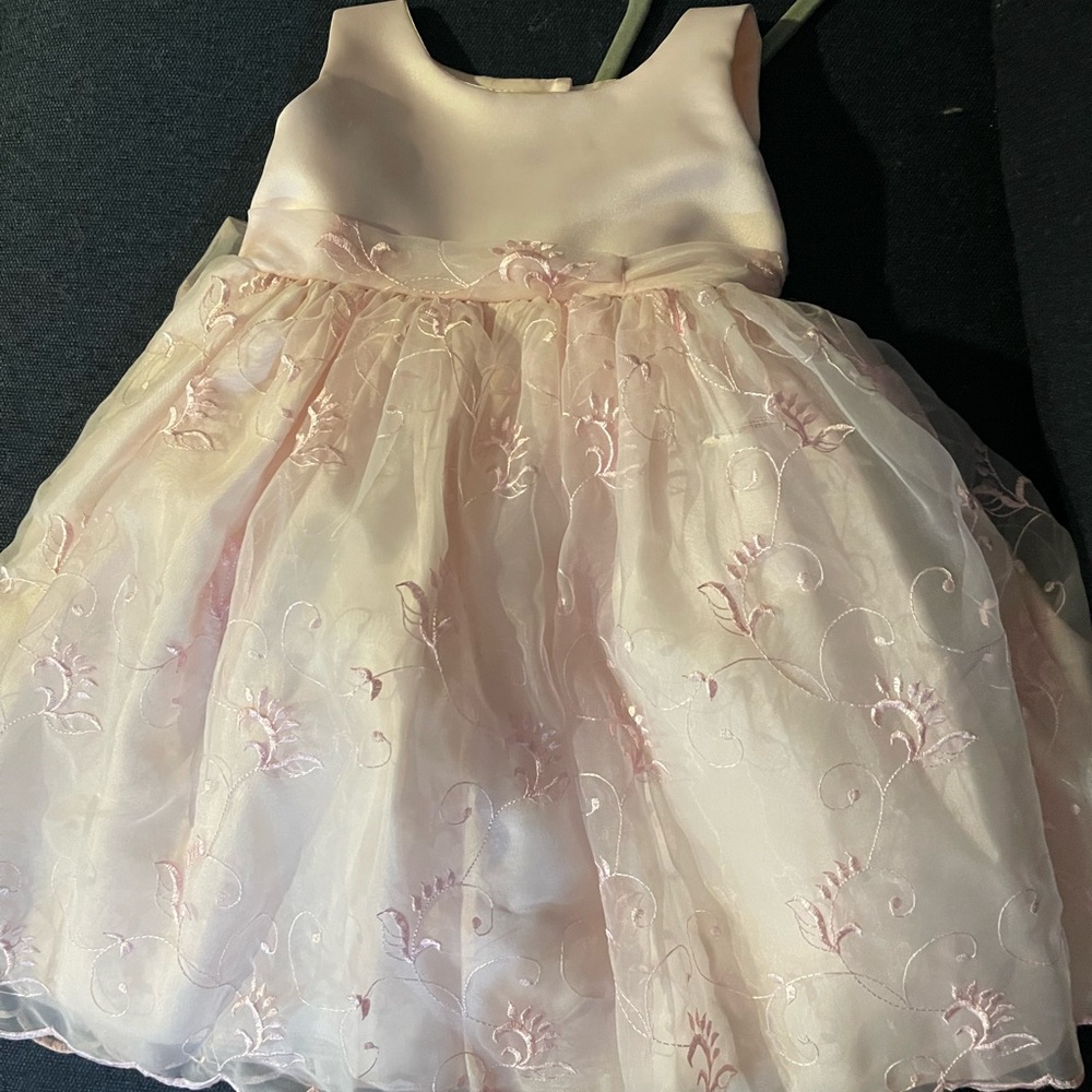 Charming Blush Kids Formal Dress